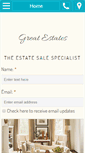 Mobile Screenshot of greatestatessales.com