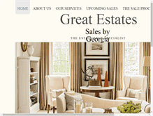 Tablet Screenshot of greatestatessales.com
